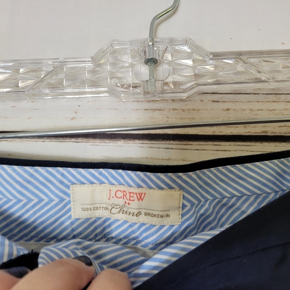 J. crew factory broken in chino shorts size 0 - Picture 3 of 4